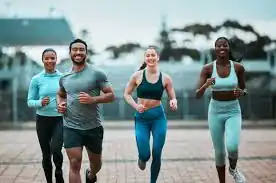Achieving the Perfect Tone: How Often Should You Exercise for Results? 3 image of man and 3 women doing cardio exercise Windlesham to help tone and remove fat from the body.